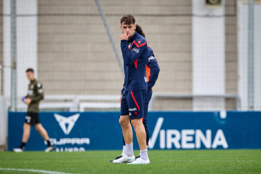 Fotos del entrenamiento de Osasuna este viernes, 2 de octubre de 2026