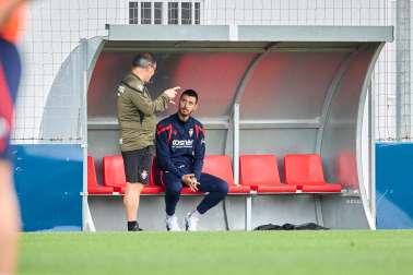 Fotos del entrenamiento de Osasuna este viernes, 2 de octubre de 2026