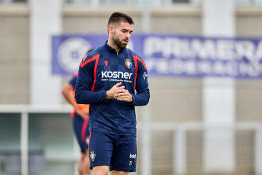 Fotos del entrenamiento de Osasuna este viernes, 2 de octubre de 2026