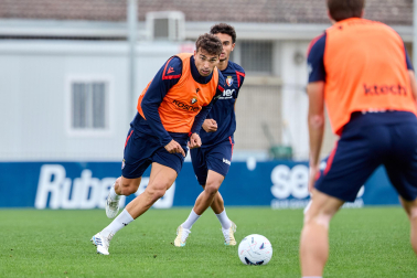 Fotos del entrenamiento de Osasuna este viernes, 2 de octubre de 2026