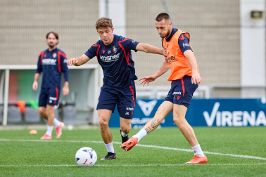 Fotos del entrenamiento de Osasuna este viernes, 2 de octubre de 2026