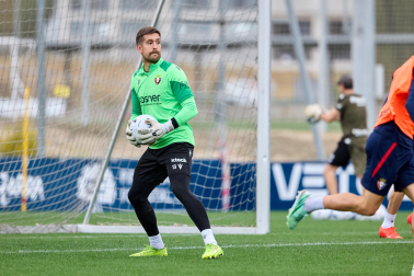 Fotos del entrenamiento de Osasuna este viernes, 2 de octubre de 2026