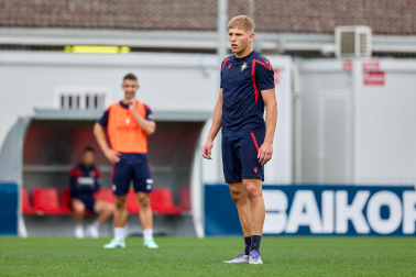 Fotos del entrenamiento de Osasuna este viernes, 2 de octubre de 2026
