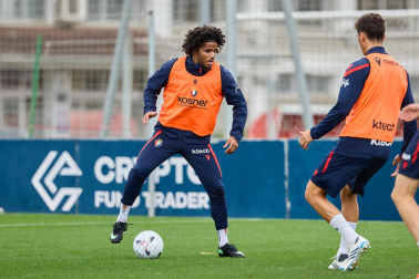 Fotos del entrenamiento de Osasuna este viernes, 2 de octubre de 2026