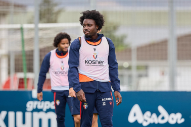 Fotos del entrenamiento de Osasuna este viernes, 2 de octubre de 2026