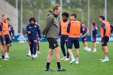 Fotos del entrenamiento de Osasuna este viernes, 2 de octubre de 2026