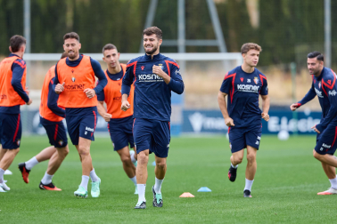 Fotos del entrenamiento de Osasuna este viernes, 2 de octubre de 2026