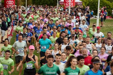 Fotos de la V Carrera por parejas 'Cada oveja con su pareja' en Zizur con la participación de 400 corredores