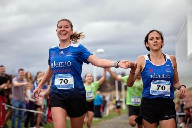 Fotos de la V Carrera por parejas 'Cada oveja con su pareja' en Zizur con la participación de 400 corredores