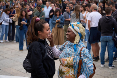 Fotos de la manifestación en Pamplona por la especulación de la vivienda