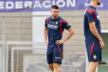Entrenamiento de Osasuna, sábado 3 de octubre