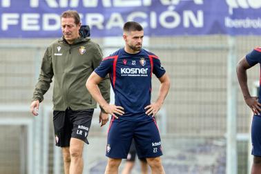 Entrenamiento de Osasuna, sábado 3 de octubre