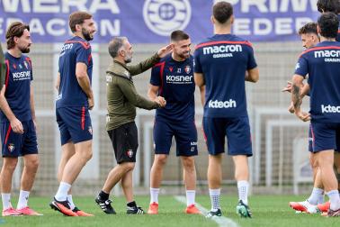 Entrenamiento de Osasuna, sábado 3 de octubre