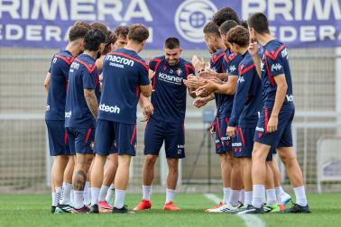 Entrenamiento de Osasuna, sábado 3 de octubre