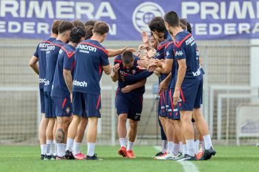 Entrenamiento de Osasuna, sábado 3 de octubre