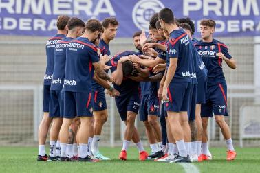 Entrenamiento de Osasuna, sábado 3 de octubre