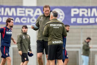 Entrenamiento de Osasuna, sábado 3 de octubre
