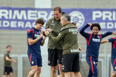 Entrenamiento de Osasuna, sábado 3 de octubre