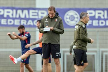 Entrenamiento de Osasuna, sábado 3 de octubre