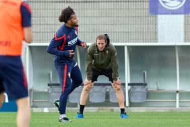 Entrenamiento de Osasuna, sábado 3 de octubre