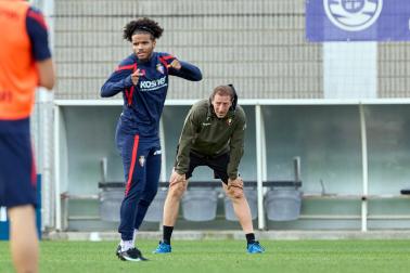 Entrenamiento de Osasuna, sábado 3 de octubre