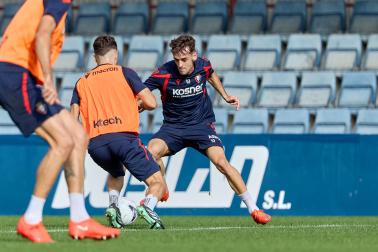 Entrenamiento de Osasuna, sábado 3 de octubre