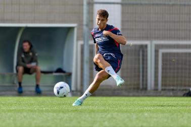 Entrenamiento de Osasuna, sábado 3 de octubre