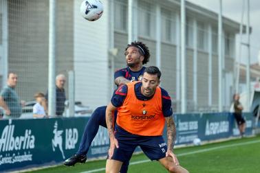 Entrenamiento de Osasuna, sábado 3 de octubre