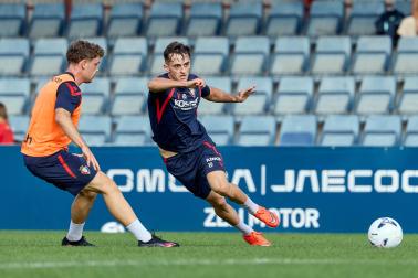 Entrenamiento de Osasuna, sábado 3 de octubre