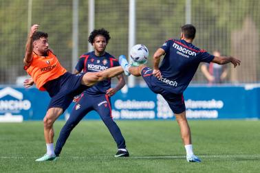 Entrenamiento de Osasuna, sábado 3 de octubre