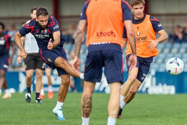 Entrenamiento de Osasuna, sábado 3 de octubre