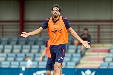 Entrenamiento de Osasuna, sábado 3 de octubre