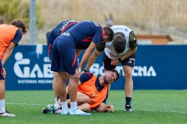 Entrenamiento de Osasuna, sábado 3 de octubre
