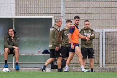 Entrenamiento de Osasuna, sábado 3 de octubre