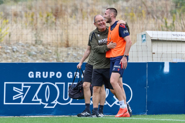 Entrenamiento de Osasuna, sábado 3 de octubre