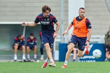Entrenamiento de Osasuna, sábado 3 de octubre