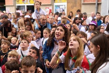 Fotos del cohete de fiestas de Villava 2026