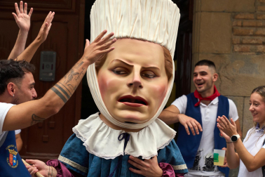 Fotos del cohete de fiestas de Villava 2026