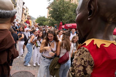 Fotos del cohete de fiestas de Villava 2026