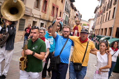 Fotos del cohete de fiestas de Villava 2026