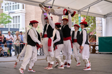 Fotos del cohete de fiestas de Villava 2026