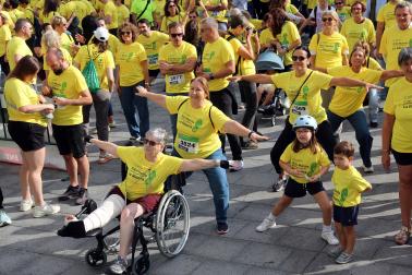 Fotos de la IX Marcha Contra el Cáncer de la Ribera celebrada en Tudela