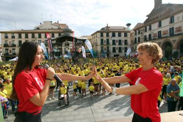 Fotos de la IX Marcha Contra el Cáncer de la Ribera celebrada en Tudela