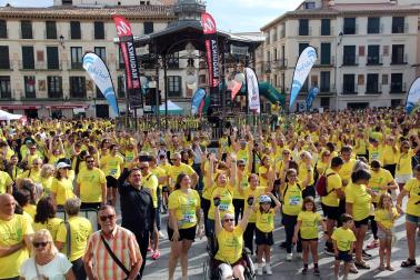 Fotos de la IX Marcha Contra el Cáncer de la Ribera celebrada en Tudela