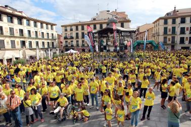Fotos de la IX Marcha Contra el Cáncer de la Ribera celebrada en Tudela
