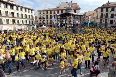 Fotos de la IX Marcha Contra el Cáncer de la Ribera celebrada en Tudela