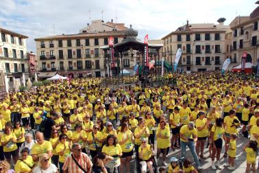 Fotos de la IX Marcha Contra el Cáncer de la Ribera celebrada en Tudela
