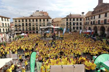 Fotos de la IX Marcha Contra el Cáncer de la Ribera celebrada en Tudela