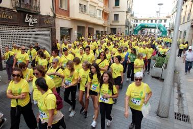 Fotos de la IX Marcha Contra el Cáncer de la Ribera celebrada en Tudela