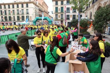 Fotos de la IX Marcha Contra el Cáncer de la Ribera celebrada en Tudela